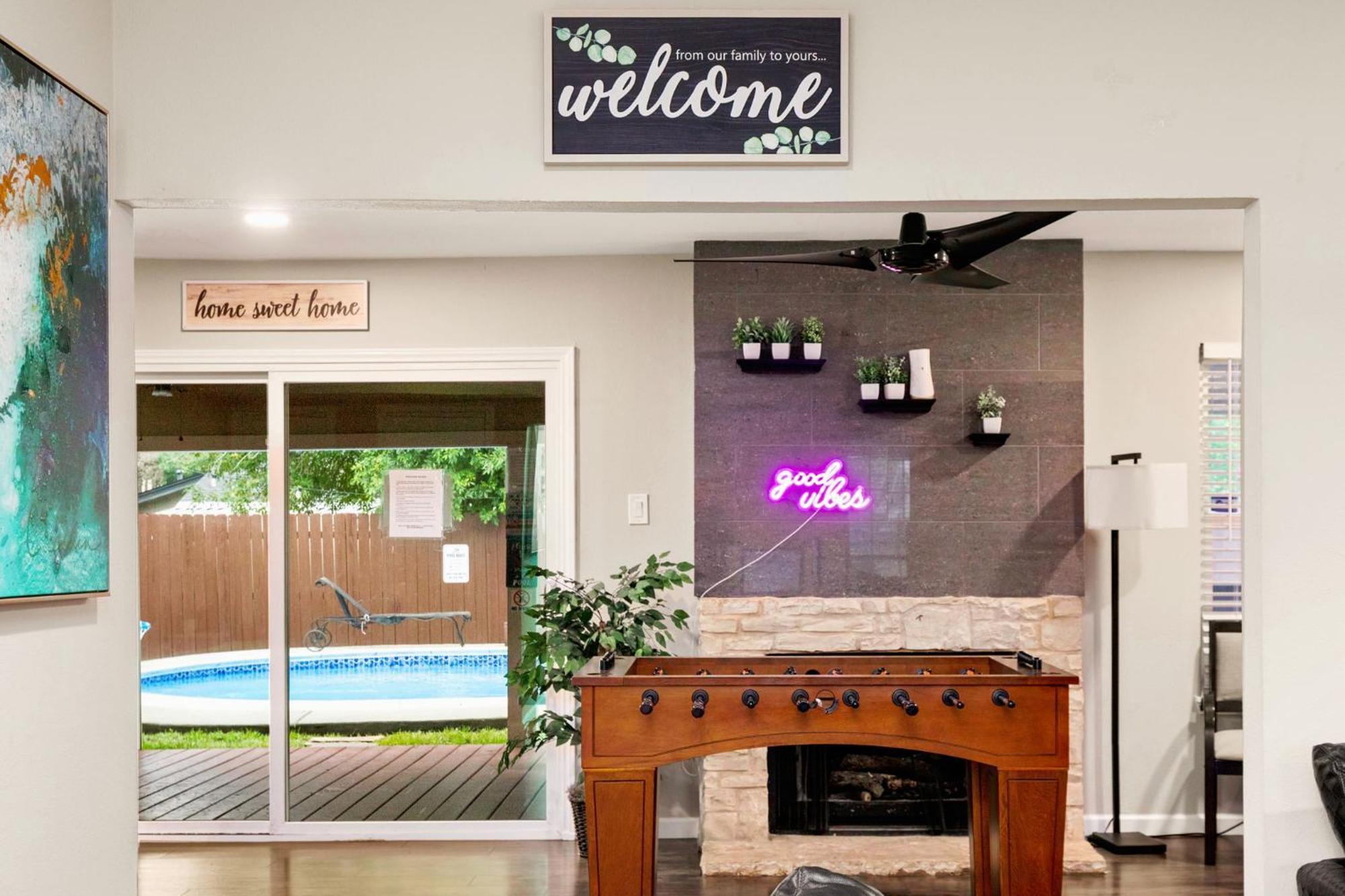 Spacious 4 Bedroom With Pool-Minutes To Seaworld And Lackland Afb San Antonio Eksteriør billede